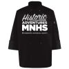 Ten Pearl Button Black Chef Coat Thumbnail