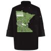 Ten Pearl Button Black Chef Coat Thumbnail